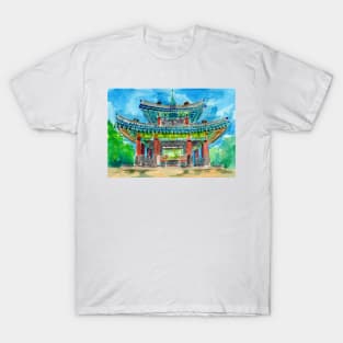 Korean Buddhist Shrine T-Shirt